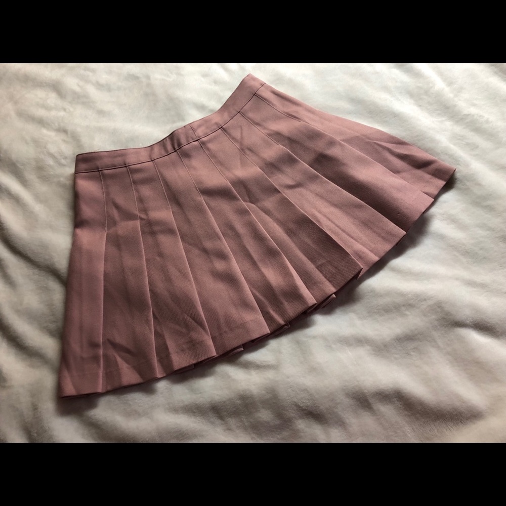 Pink Pleated Skirt NWT!